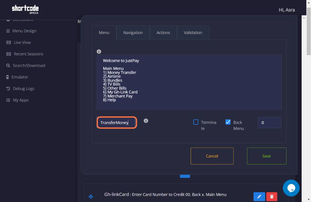 Step 2 screenshot