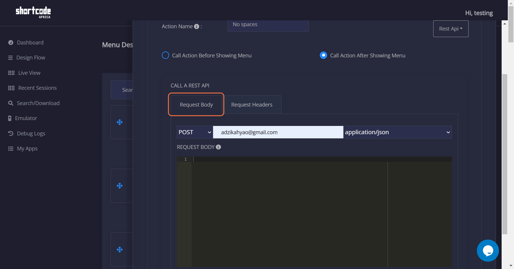 Step 2 screenshot
