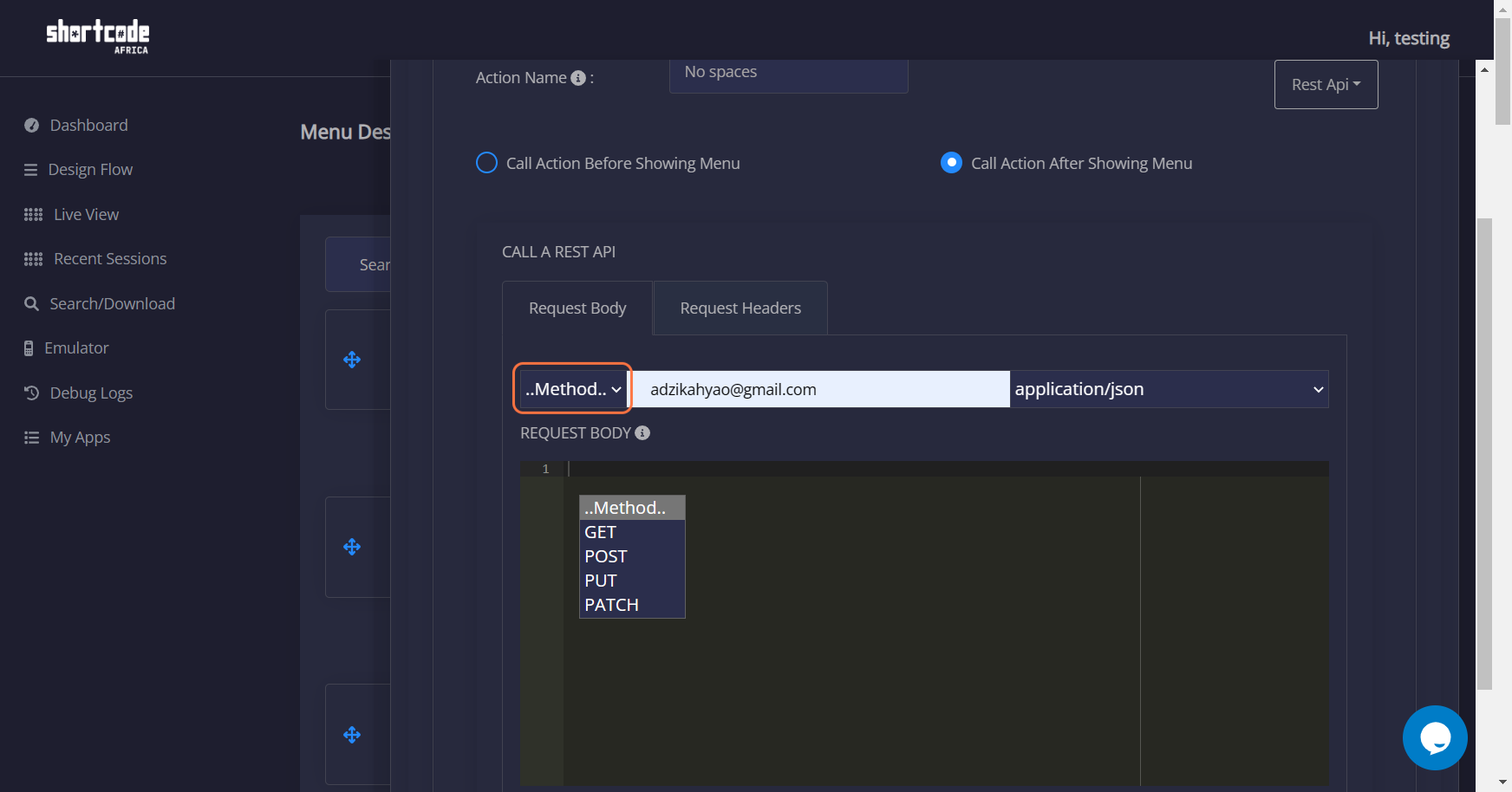 Step 2 screenshot