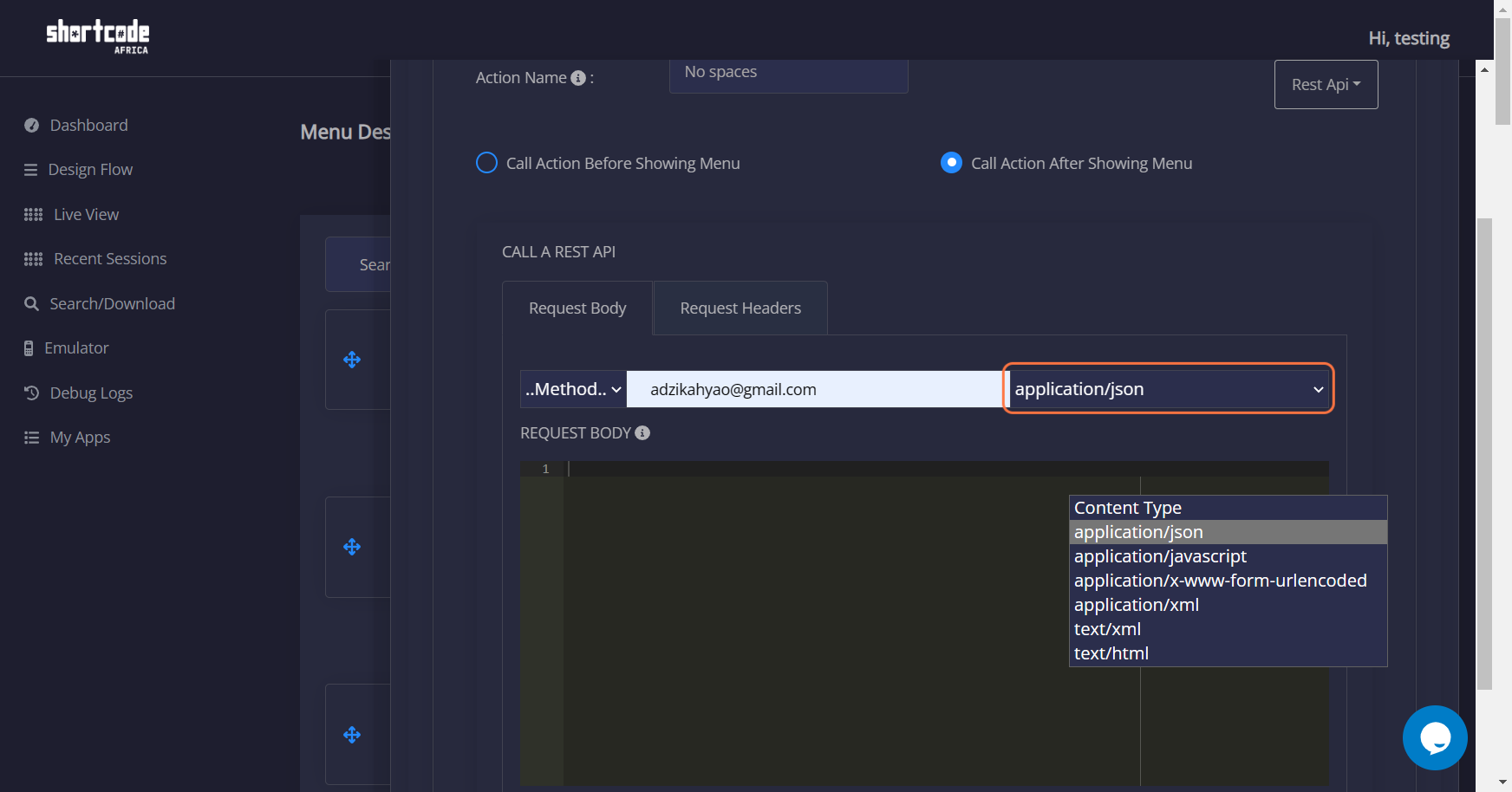 Step 2 screenshot