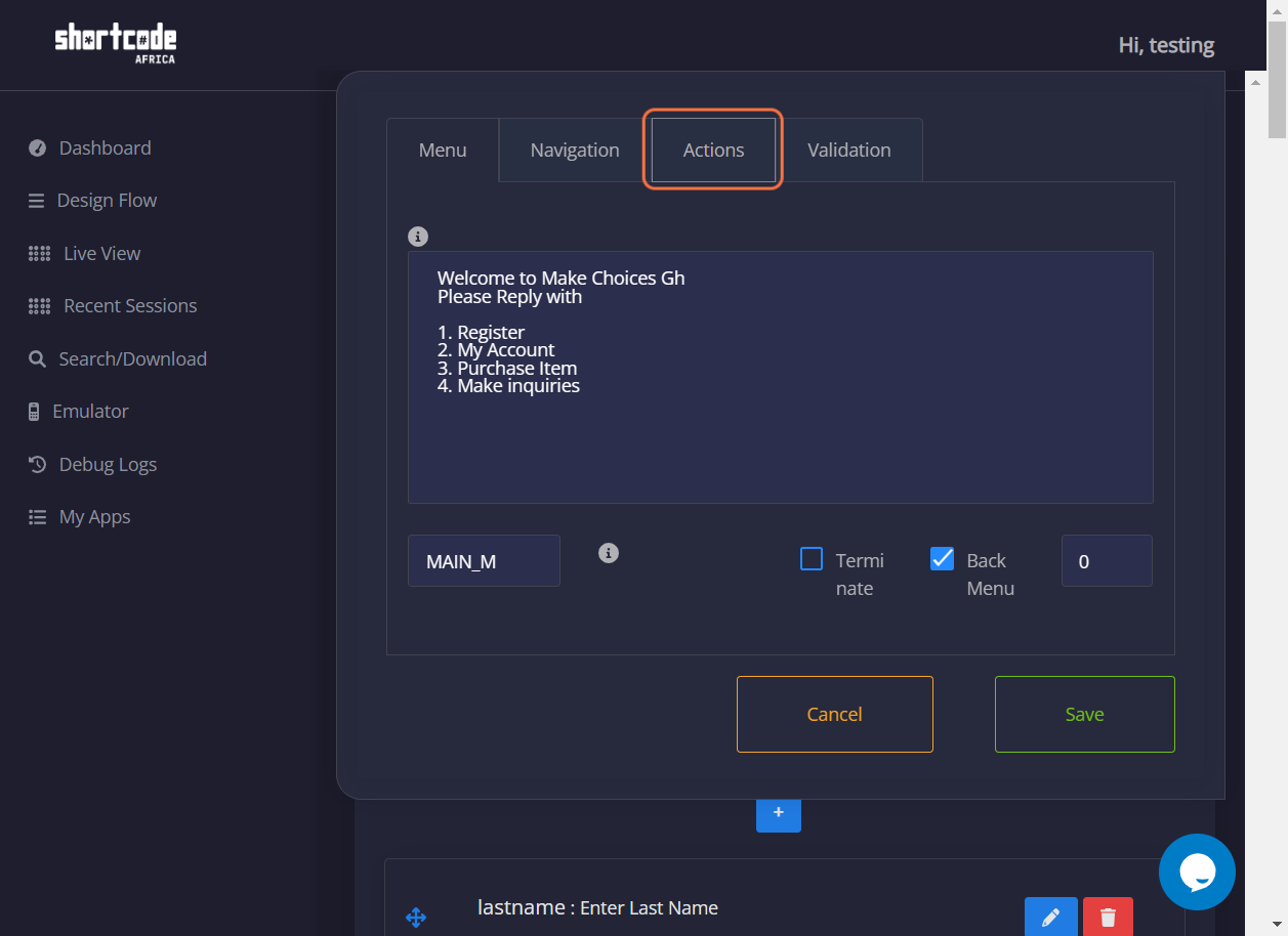 Step 2 screenshot