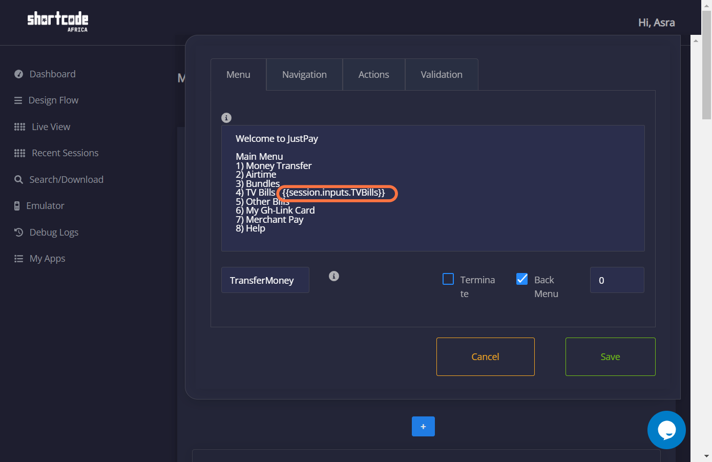 Step 3 screenshot