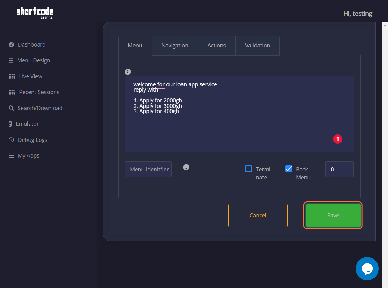 Step 23 screenshot